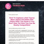 Taurus Man Secrets by Relationship Astrologer Anna Kovach
