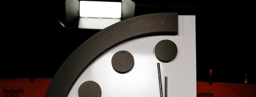 The Doomsday Clock Is Now 85 Seconds to Midnight. Here’s What That Means