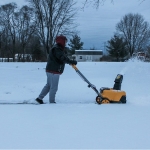 I tested DeWalt’s electric snow blower over the weekend – it put my gas model in the dirt
