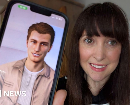 He calls me sweetheart and winks at me – but he's not my boyfriend, he's AI