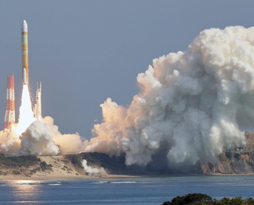 Japan Botched a Satellite Launch in One of the Weirdest Ways Possible