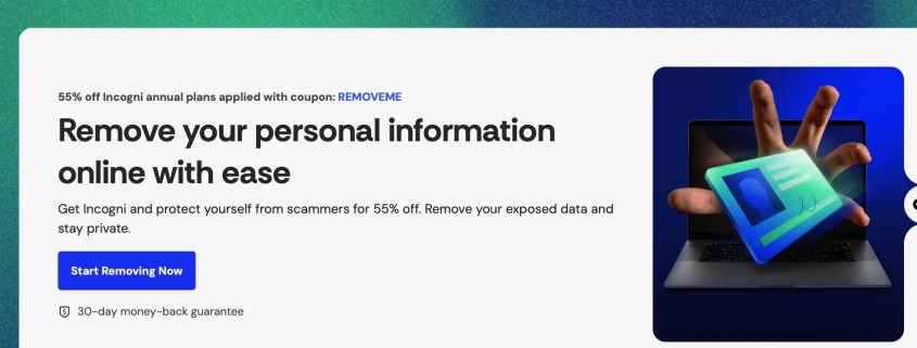Incogni data removal service review