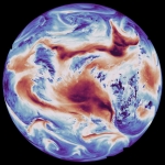 Next-Generation Weather Satellite Captures Earth’s Atmospheric Chaos in Striking Detail