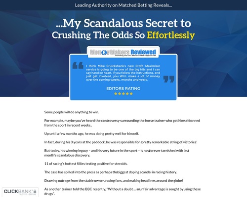 Profit Maximiser | Matched Betting Software & Tools Since 2009