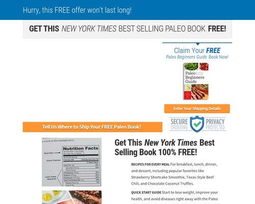 Paleo Reboot – 100% commission on NYT Bestseller!