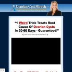 Ovarian Cyst Miracle ™: */Sale! Top Ovarian Cysts Site on CB!