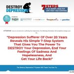 Destroy Depression ™ – 0 New Aff Bonus