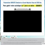 Sciatique SOS™ – Guérissez votre sciatique pour toujour en 7 jours ou moins GARANTI!