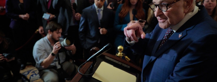 Senate passes budget with two more weeks of Homeland Security funding