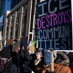 ICE protester says her Global Entry was revoked after agent scanned her face