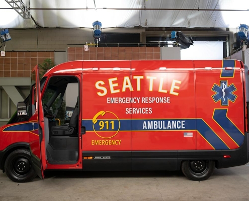 Rivian made an electric ambulance for Grey’s Anatomy