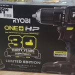 Ryobi’s 30th Anniversary Black Drill Is Super Rare
