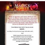 Get the Ultimate Magick Power…the Ability to Define Your Own Destiny!