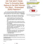 Bullet Proof Seduction Programs