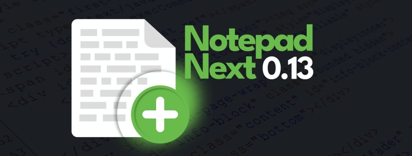 NotepadNext 0.13 Code Editor Adds Autosave Timer and New Workspace Option
