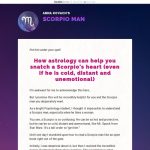 Scorpio Man Secrets by Astrologer Anna Kovach » Official