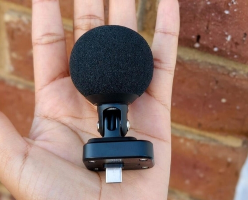 This tiny USB-C mic is the easiest way to make your phone videos sound professionally recorded