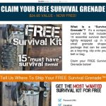 Give away this Survival Kit and earn 75% commissions