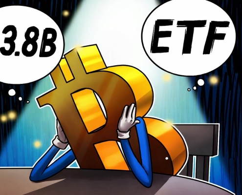 Spot Bitcoin ETFs Post Five Consecutive Weeks of Outflows Reaching .8B