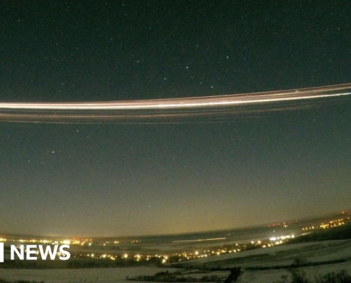SpaceX rocket fireball linked to plume of polluting lithium