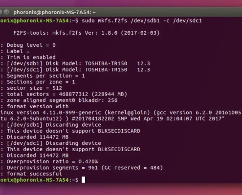 F2FS Delivers “Several Key Performance Optimizations” With Linux 7.0