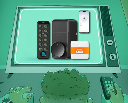 The SwitchBot Smart Lock Pro Bundle Is  During This Early Presidents Day Sale