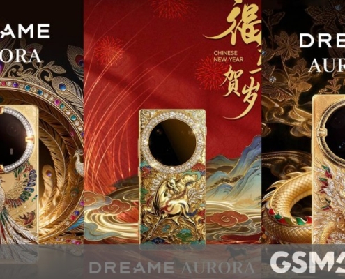 Dreame shows off gilded Aurora phone with three designs that are steeped in symbolism Dreame shows off gilded Aurora phone with three designs that are steeped in symbolism