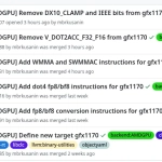 More ISA Differences Come To Light With The New AMD GFX1170 “RDNA 4m”