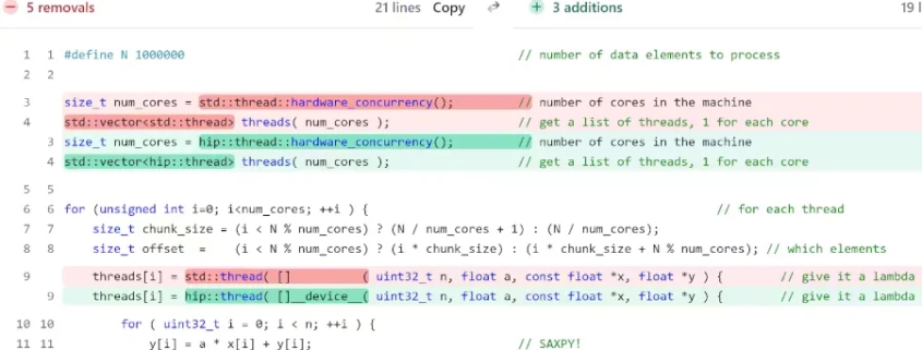 AMD Announces hipThreads For Easier Porting Of C++ Code To GPUs