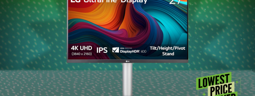 This 27-Inch LG Ultrafine 4K Monitor Just Dropped to Under 0