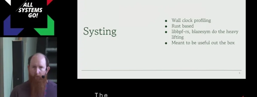 Systing 1.0 Released For Rust-Based eBPF-Based Tracing Tool Leveraging AI Systing 1.0 Released For Rust-Based eBPF-Based Tracing Tool Leveraging AI