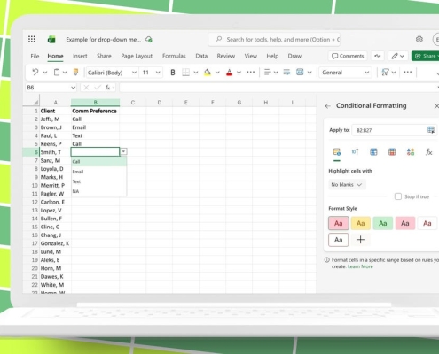 How to create a drop-down list in Excel in seconds – and save yourself tons of time