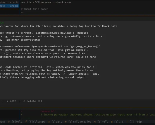 b4’s Review TUI With AI Integration Nearing Pre-Alpha Release
