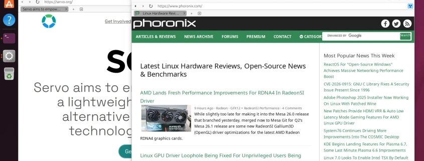 Servo Browser Engine Starts 2026 With Many Notable Improvements Servo Browser Engine Starts 2026 With Many Notable Improvements