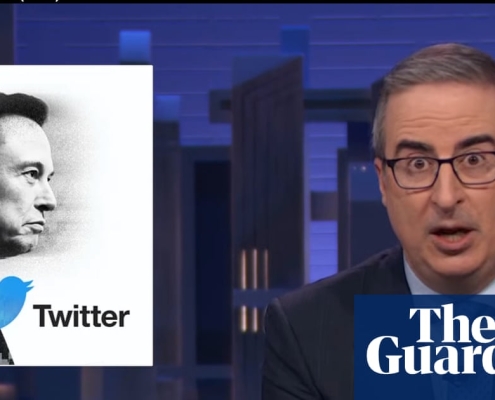 John Oliver on Elon Musk’s X: ‘Now worse than useless’ | TV comedy