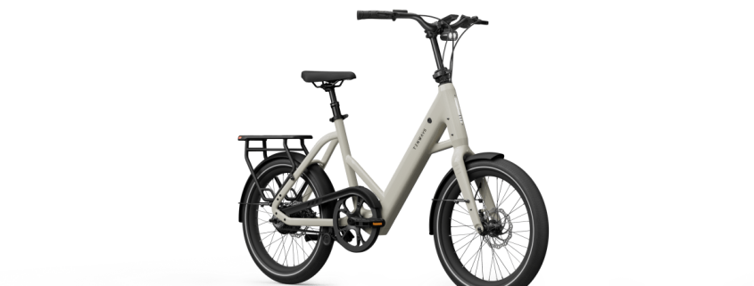 Tenways’ compact e-bike twists and folds to go flat