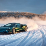Sideways on the ice, in a supercar: Stability control is getting very good