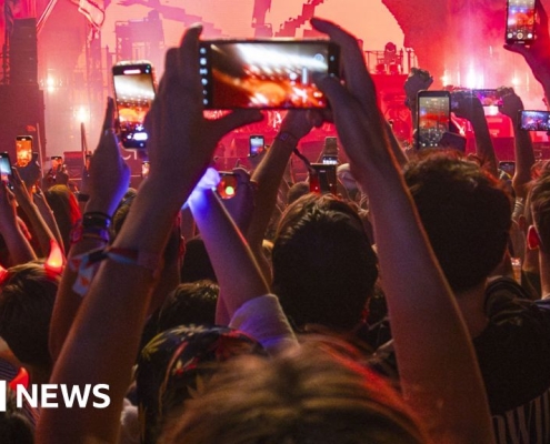 Why you can't get a signal at festivals and sports matches