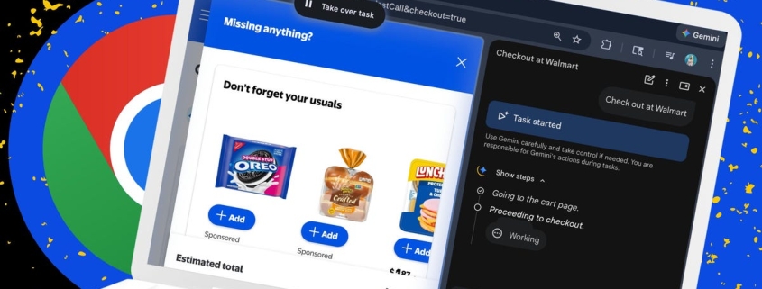 I let Chrome’s AI agent shop, research, and email for me – here’s how it went