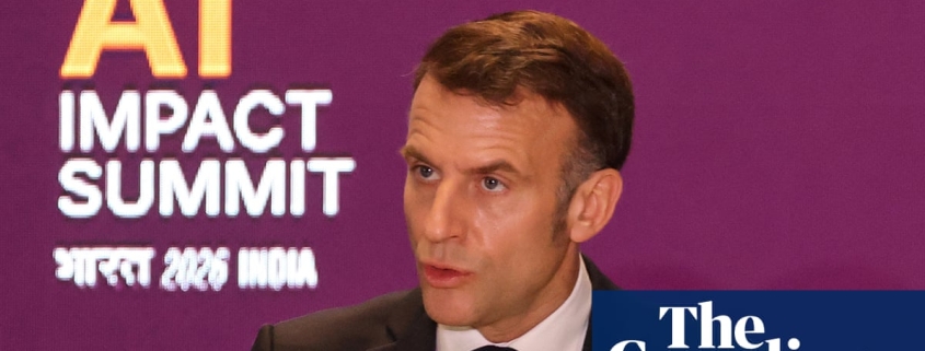 Macron defends EU AI rules and vows crackdown on child ‘digital abuse’ | AI (artificial intelligence)