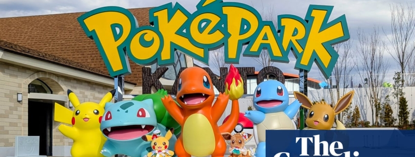 Pikachu and pals go wild: Pokémon theme park opens in Tokyo | Games