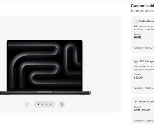 Apple’s online store now lets you build a new Mac exactly the way you want