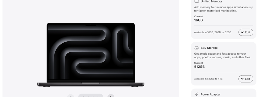 Apple’s online store now lets you build a new Mac exactly the way you want