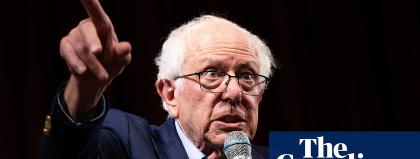 ‘Slow this thing down’: Sanders warns US has no clue about speed and scale of coming AI revolution | US news