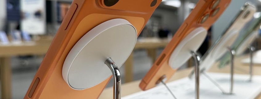 You can buy Apple Store demo chargers & stands, until the lawyers attack