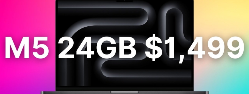 Apple's M5 MacBook Pro with 24GB RAM plunges to ,499 (0 off)
