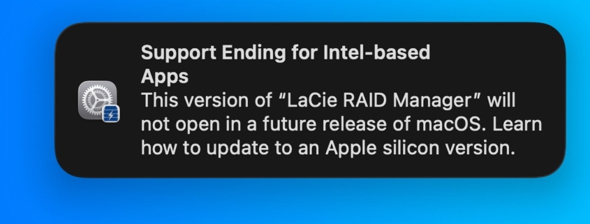 macOS Tahoe 26.4 warns if your apps won't work when Rosetta 2 dies