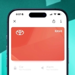 Apple Car Key support now available on the 2026 Toyota Rav4