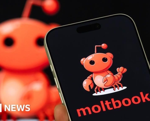 What is the 'social media network for AI' Moltbook?