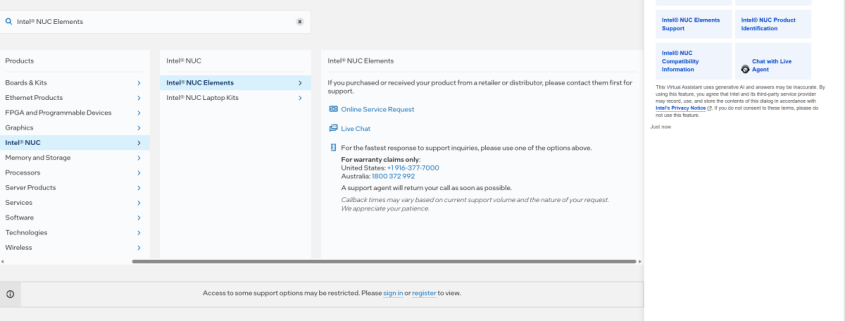 Oh no, Intel is moving customer support to AI